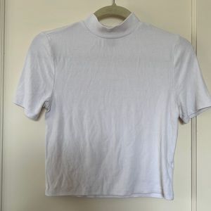 Plain White Basic Tee
